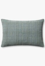 Magnolia Home by Joanna Gaines × Loloi Parker Pillow - Blue, 13x21"
