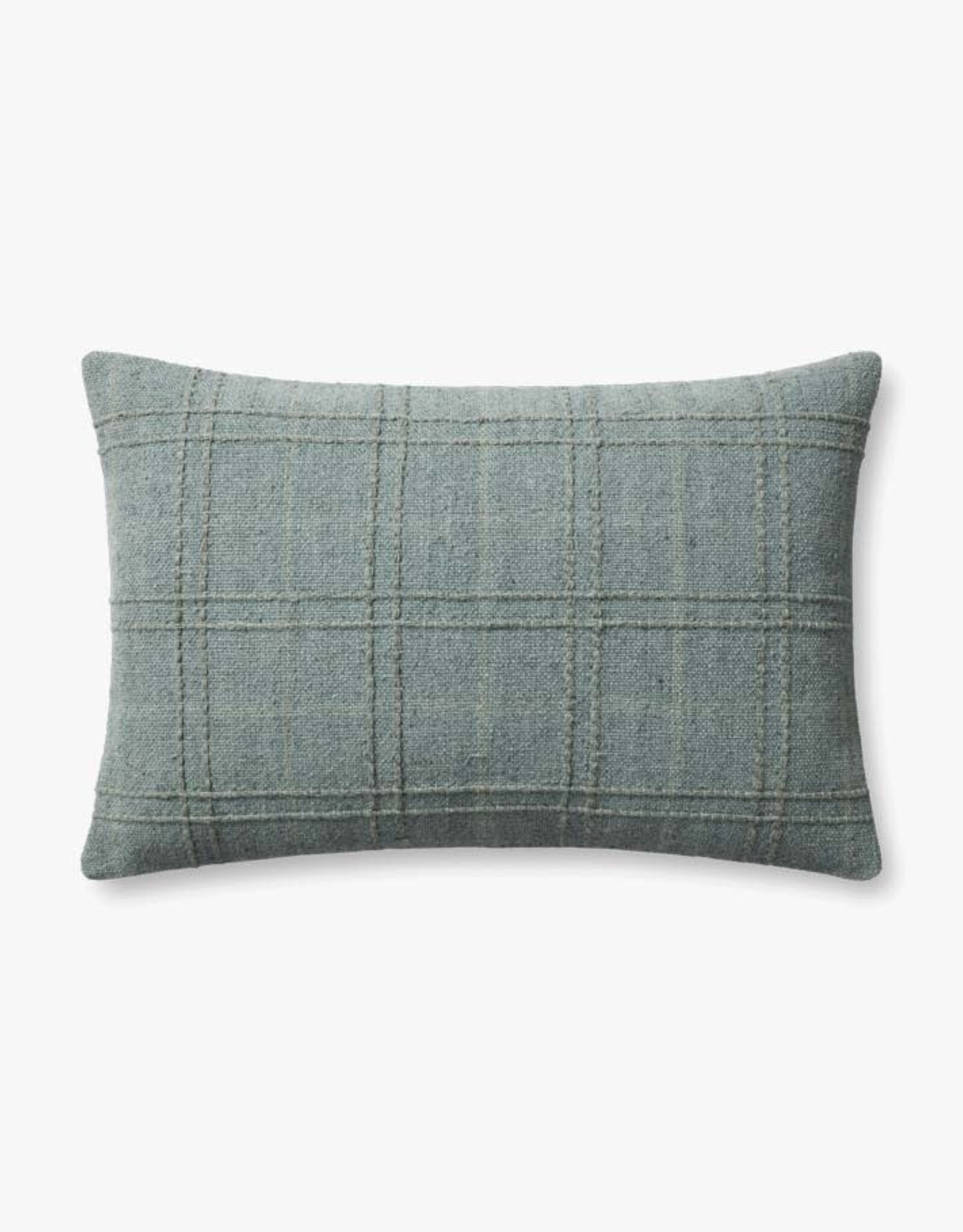 Magnolia Home by Joanna Gaines × Loloi Parker Pillow - Blue, 13x21"