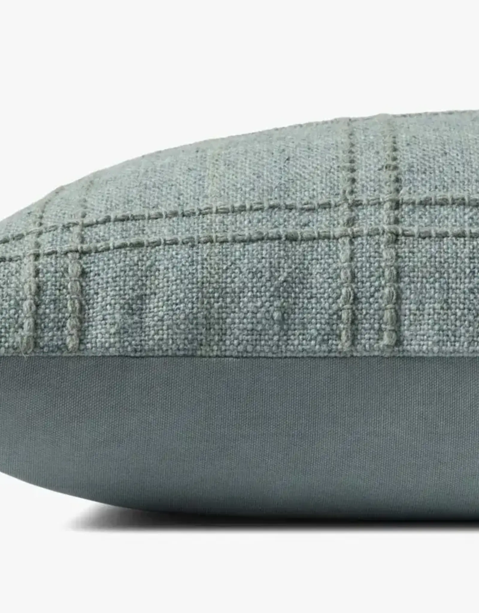 Magnolia Home by Joanna Gaines × Loloi Parker Pillow - Blue, 13x21"