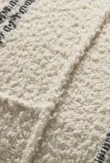 Magnolia Home by Joanna Gaines × Loloi Susanna Pillow - Ivory / Charcoal, 22x22"