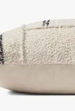 Magnolia Home by Joanna Gaines × Loloi Susanna Pillow - Ivory / Charcoal, 22x22"