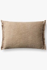 Magnolia Home by Joanna Gaines × Loloi Pillow - Jett Beige 13x21"