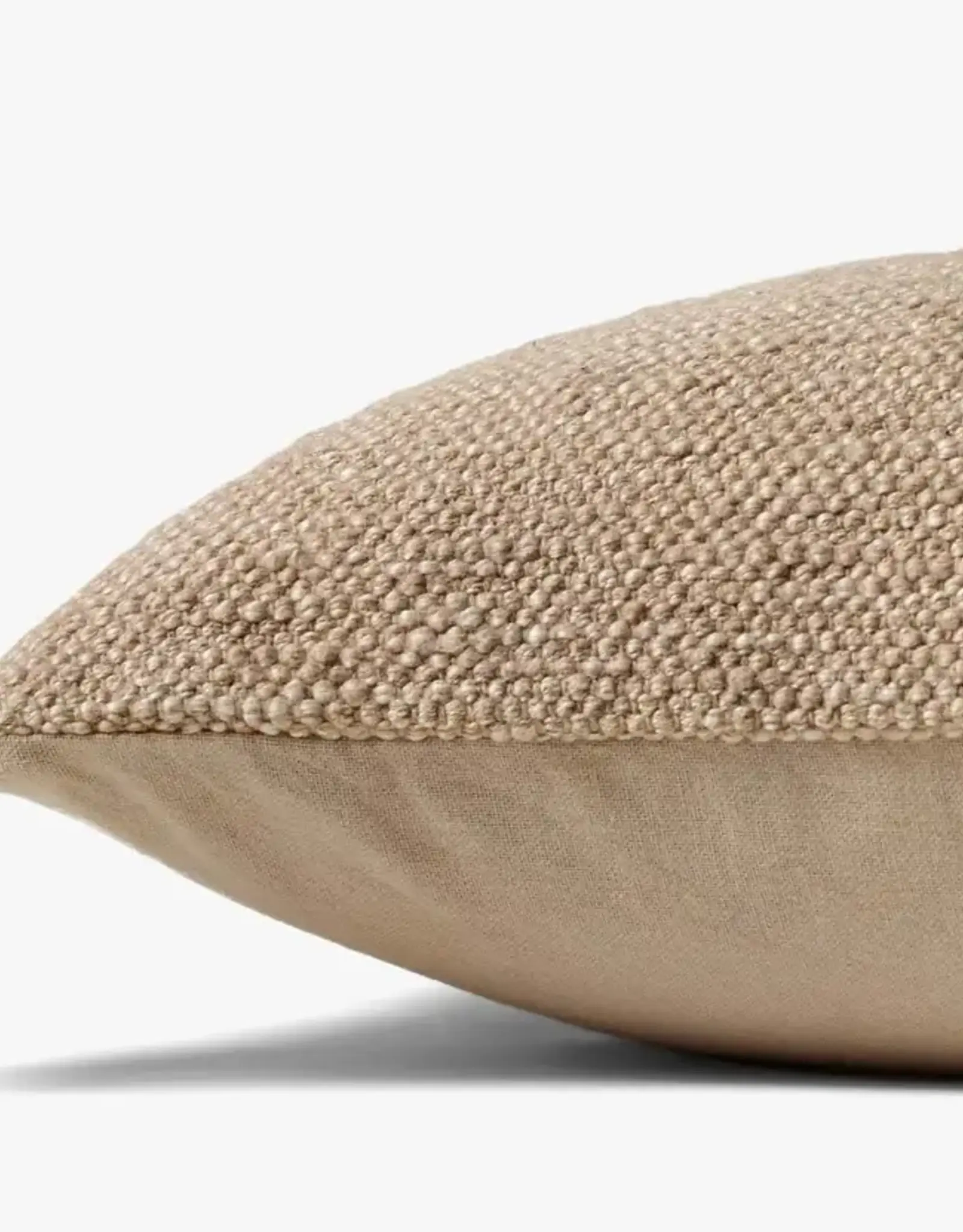 Magnolia Home by Joanna Gaines × Loloi Pillow - Jett Beige 13x21"