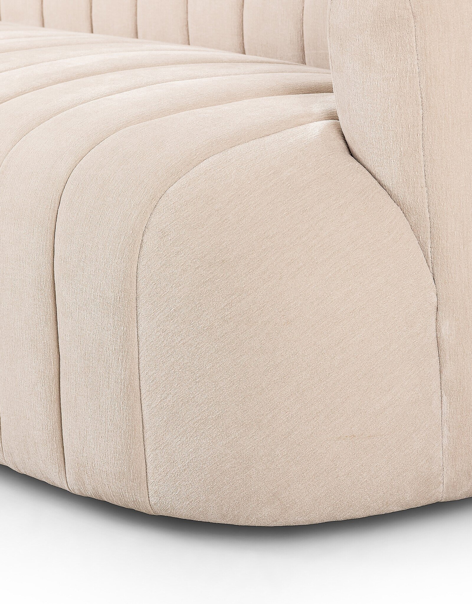 Elliana Sofa, Blamont Cream- 92"