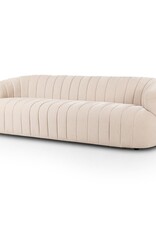 Elliana Sofa, Blamont Cream- 92"