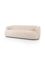 Elliana Sofa, Blamont Cream- 92"