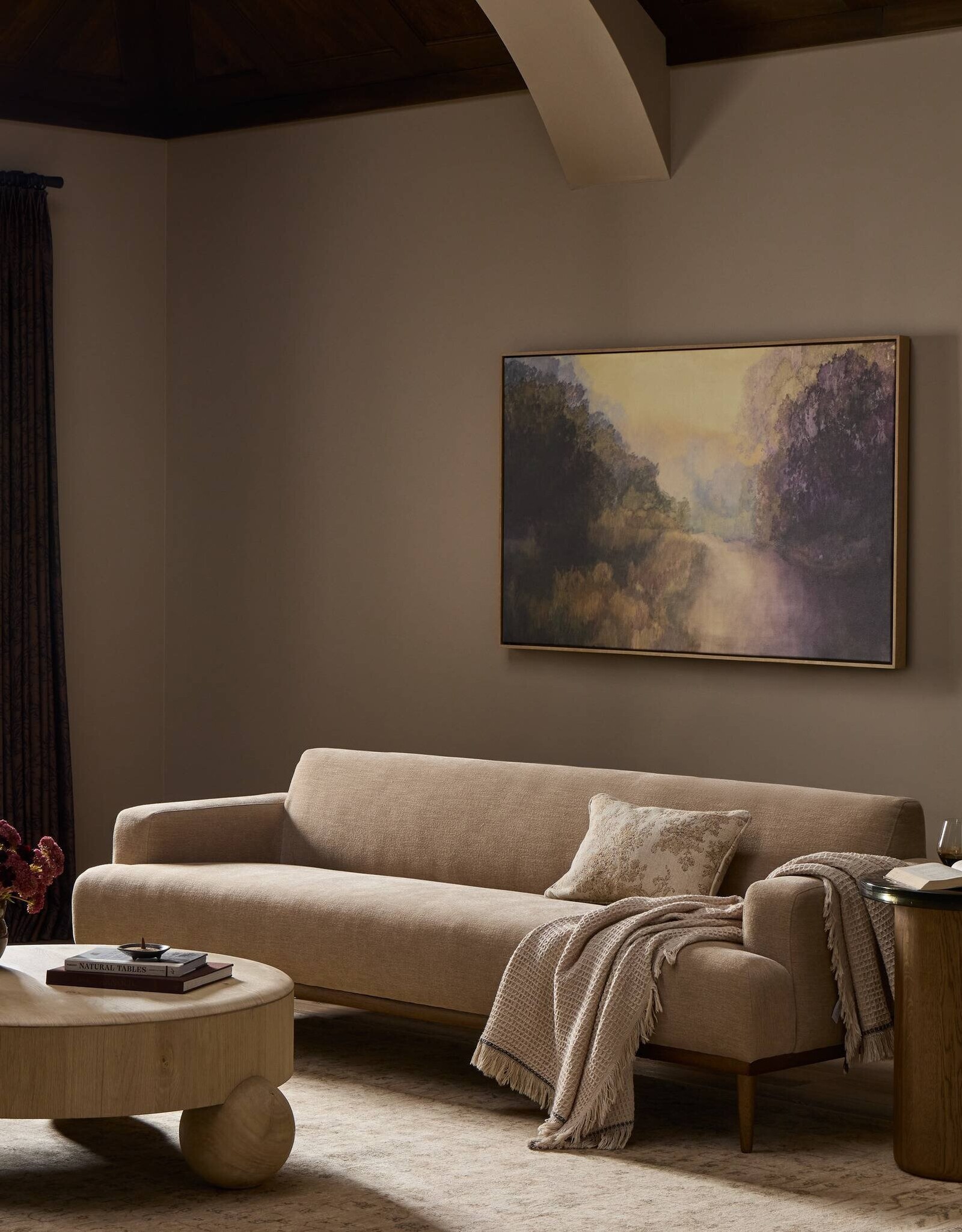 Ethel Sofa, Laughlin Natural - 95"