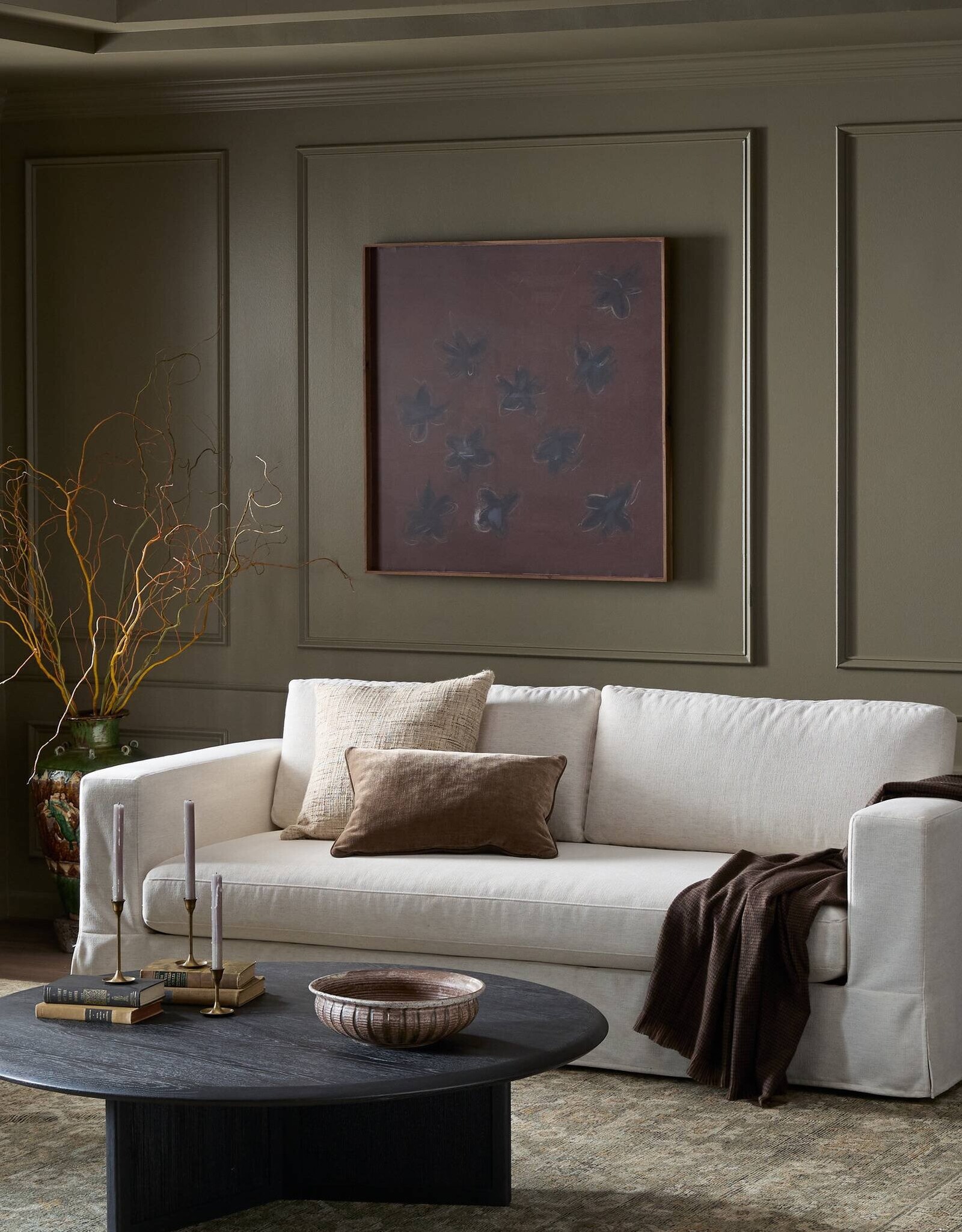 Tovana Sofa, Crypton Nomad Snow  - 95"