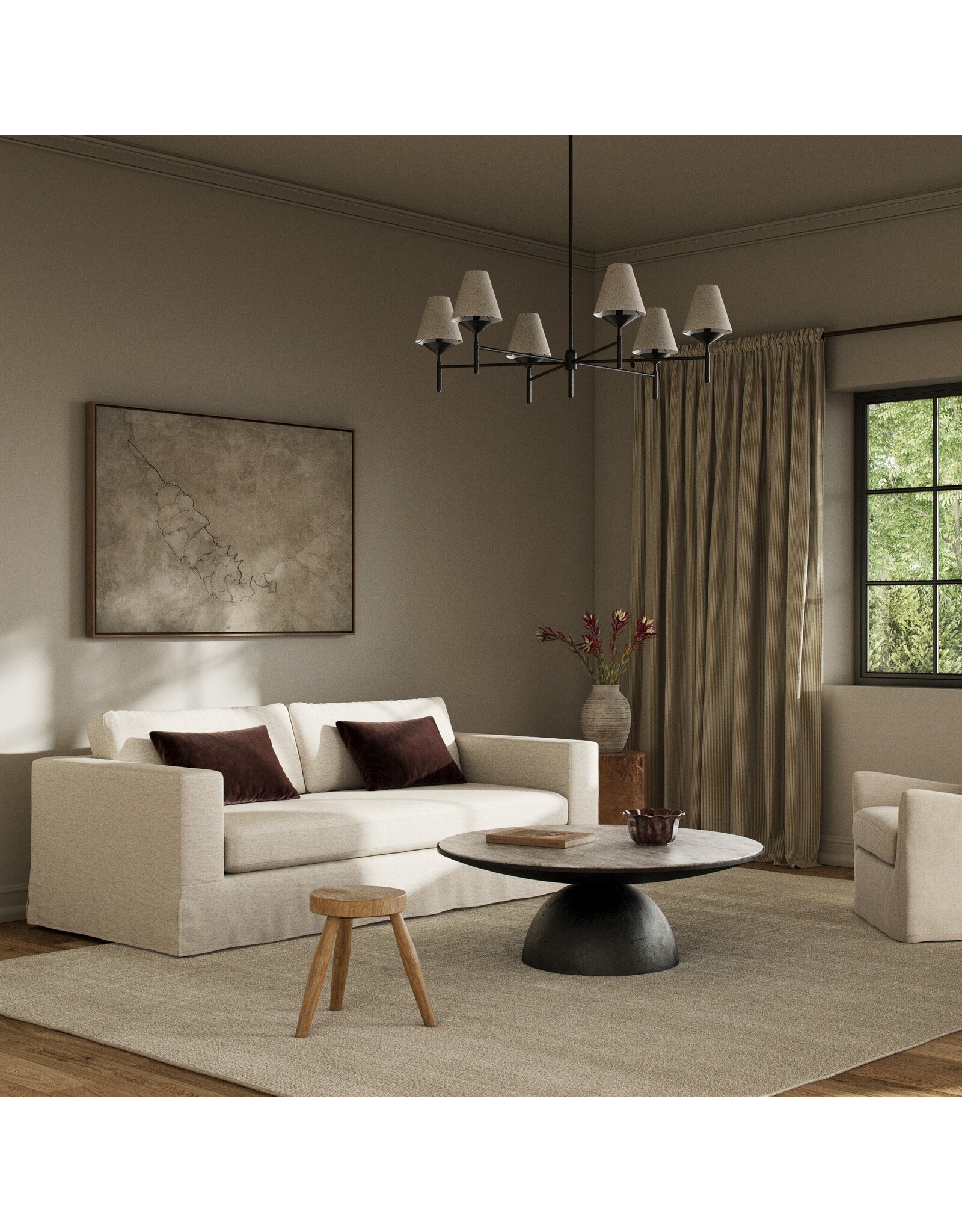 Tovana Sofa, Crypton Nomad Snow  - 95"