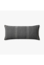 Nadine Pillow - Slate, 22 x 22