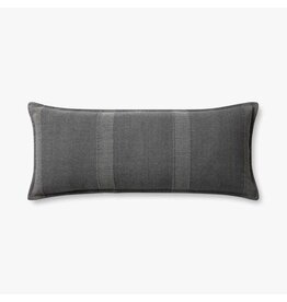 Nadine Pillow - Slate, 22 x 22