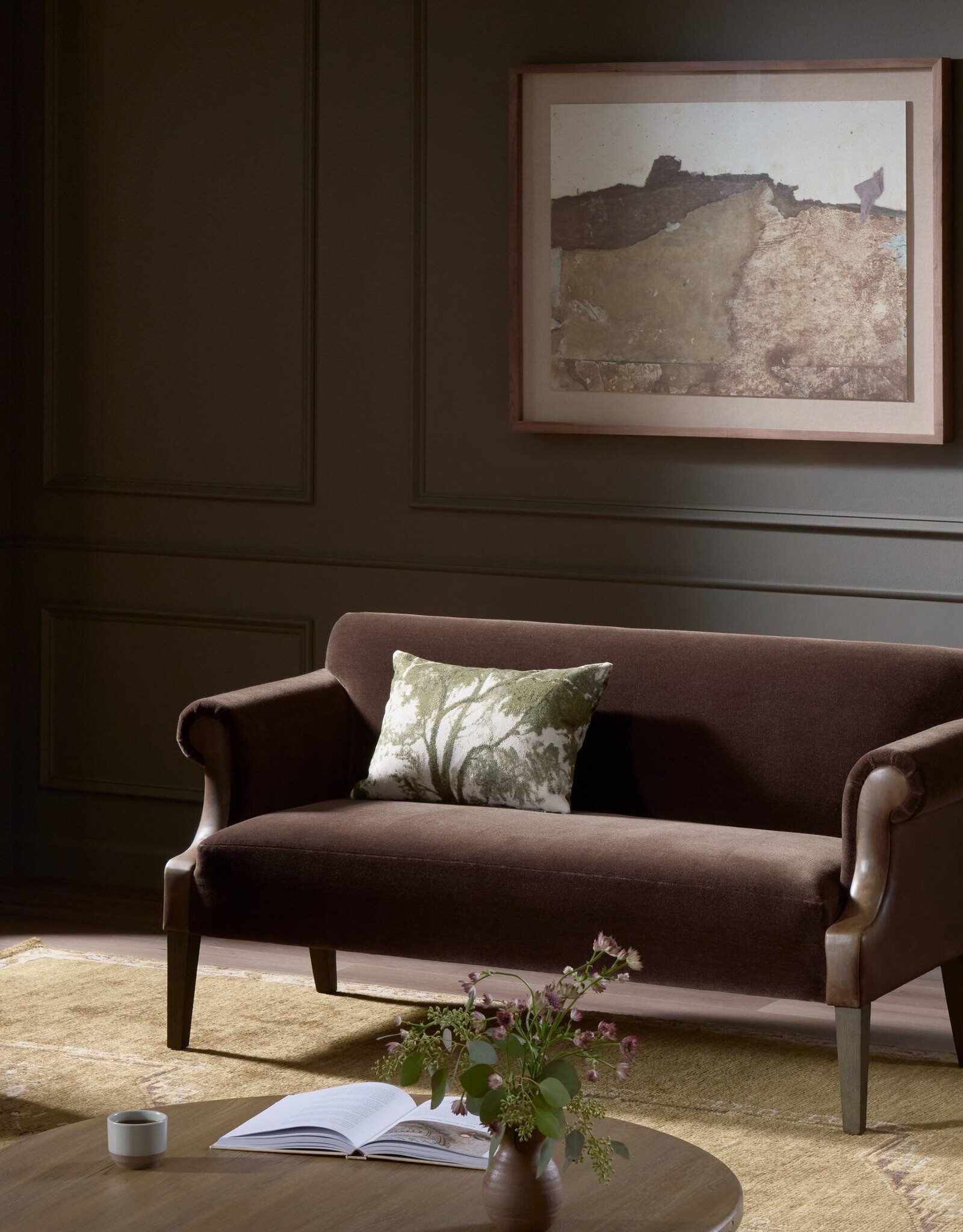 Harvey Sofa, Monte Chocolate - 59"