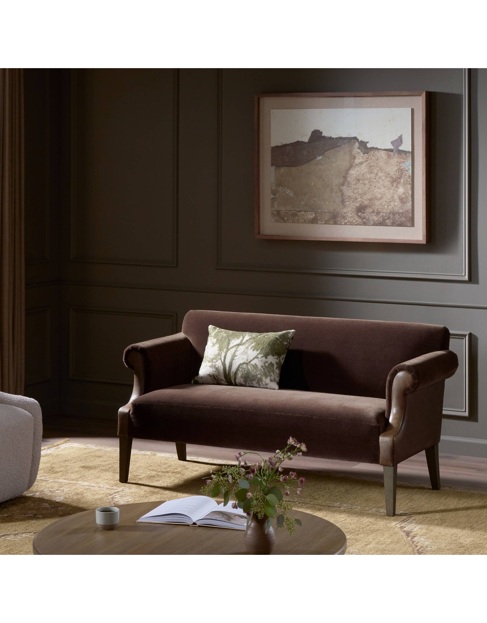 Harvey Sofa, Monte Chocolate - 59"