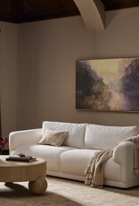 Paulette Sofa, Crypton Nomad Marshmallow - 93"
