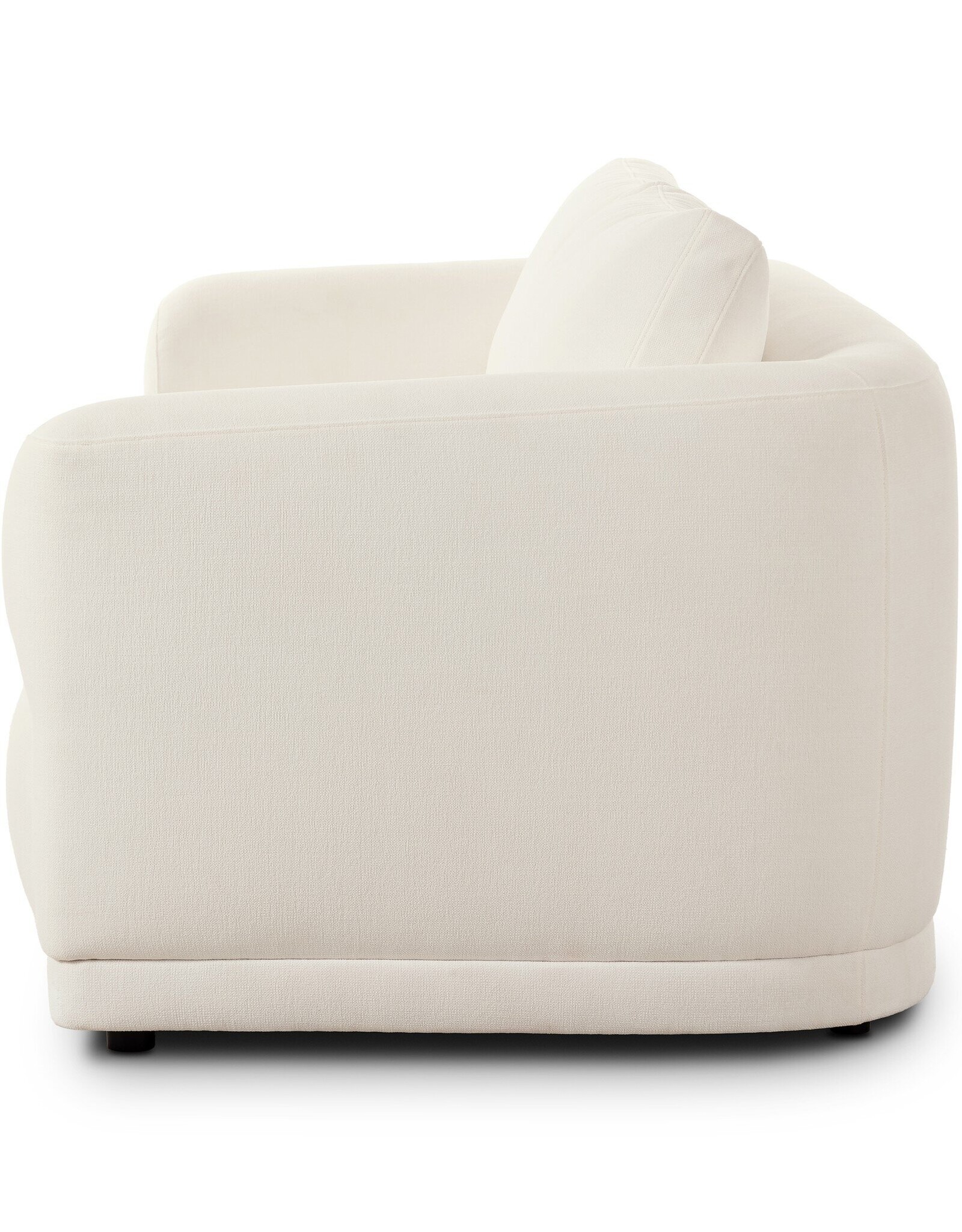 Paulette Sofa, Crypton Nomad Marshmallow - 93"