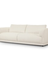 Paulette Sofa, Crypton Nomad Marshmallow - 93"