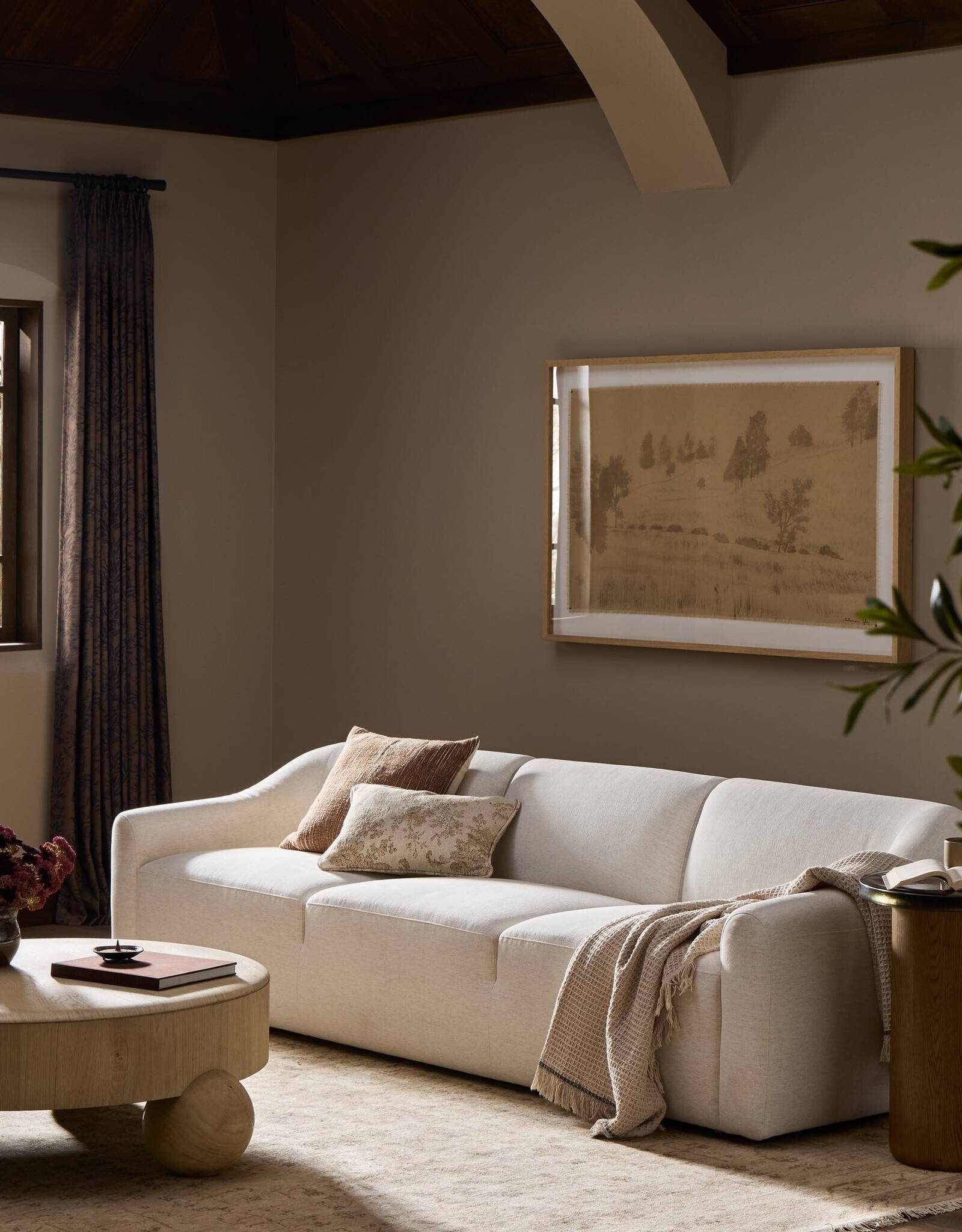 Nellie Sofa, Crypton Nomad Snow -104"