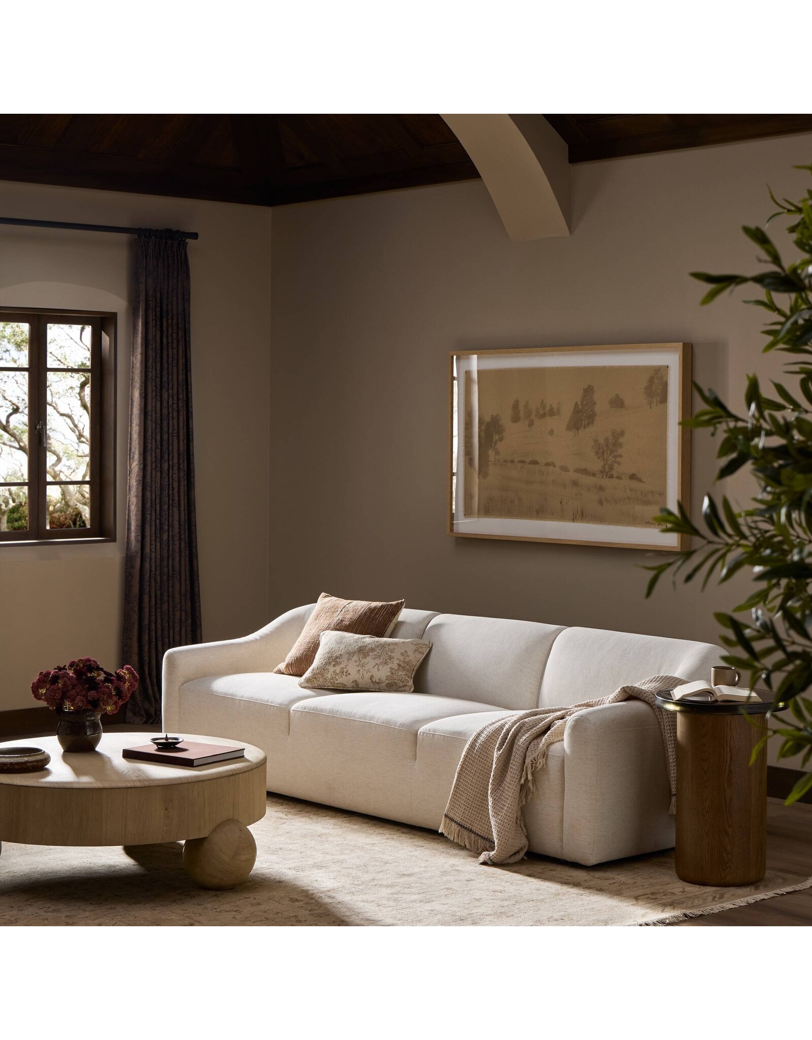Nellie Sofa, Crypton Nomad Snow -104"