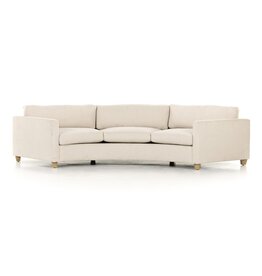 Heidi Sofa, Tacoma Ivory -130"