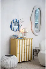 Textured Composite Resin Planter/Vase, Antique White