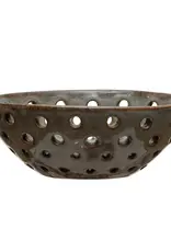 Stoneware Berry Bowl with Glaze