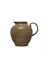72 oz. Stoneware Pitcher, Reactive Glaze