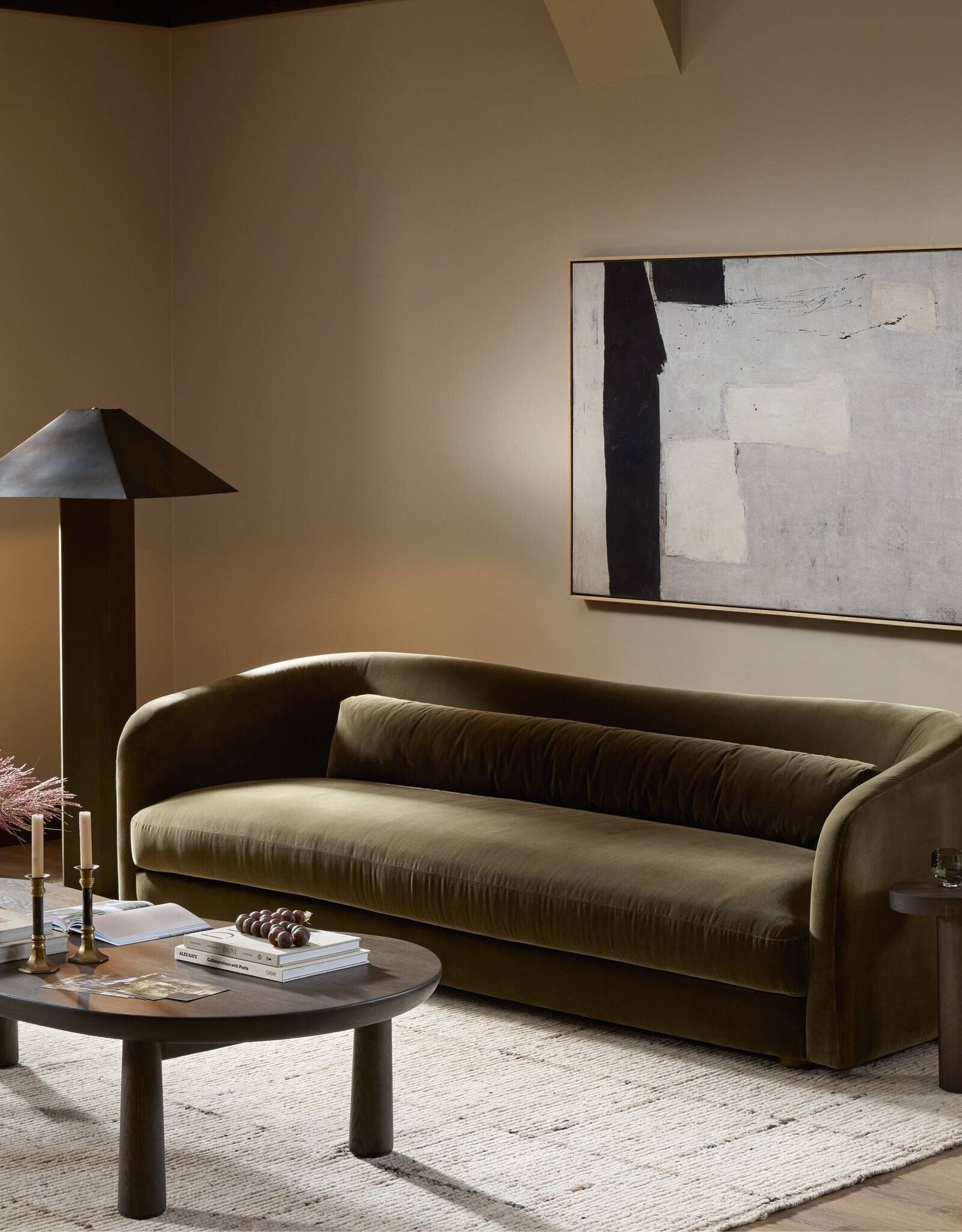 Juliette Sofa, Surry Olive-99"