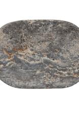 Oval Travertine Soap Dish