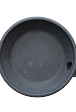 Decorative Vintage Reproduction Clay Dahi Bowl, Black