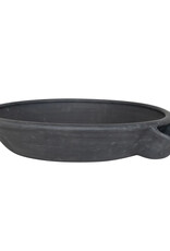 Decorative Vintage Reproduction Clay Dahi Bowl, Black