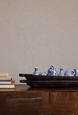 Found Decorative Wood Trug w/ Handles