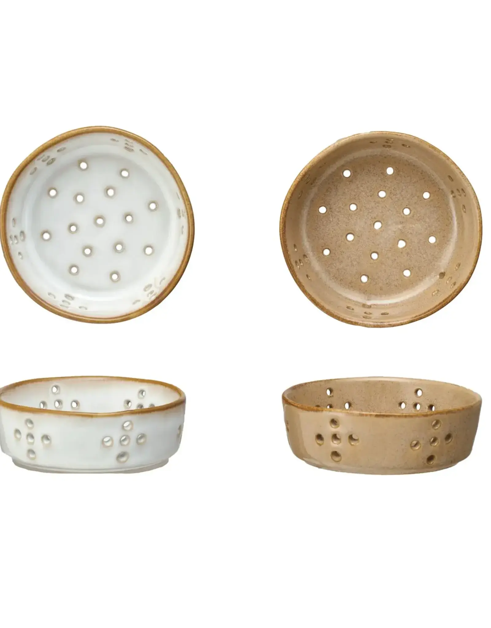 Stoneware Berry Bowl, 2 Colours