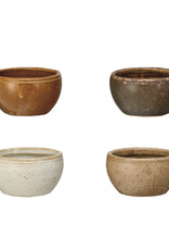 Stoneware Vintage Reproduction Pinch Pot, 4 Colours