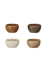 Stoneware Vintage Reproduction Pinch Pot, 4 Colours