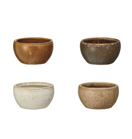 Stoneware Vintage Reproduction Pinch Pot, 4 Colours
