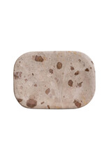 Marble Soap Dish, Buff Colour