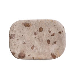 Marble Soap Dish, Buff Colour