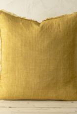 24x24 Lina Linen Pillow Honey
