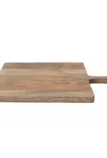Mango Wood Cheese/Serving Board w/ Handle, Natural