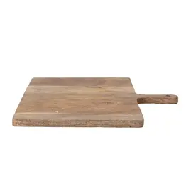 Mango Wood Cheese/Serving Board w/ Handle, Natural