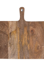 Mango Wood Cheese/Serving Board w/ Handle, Natural