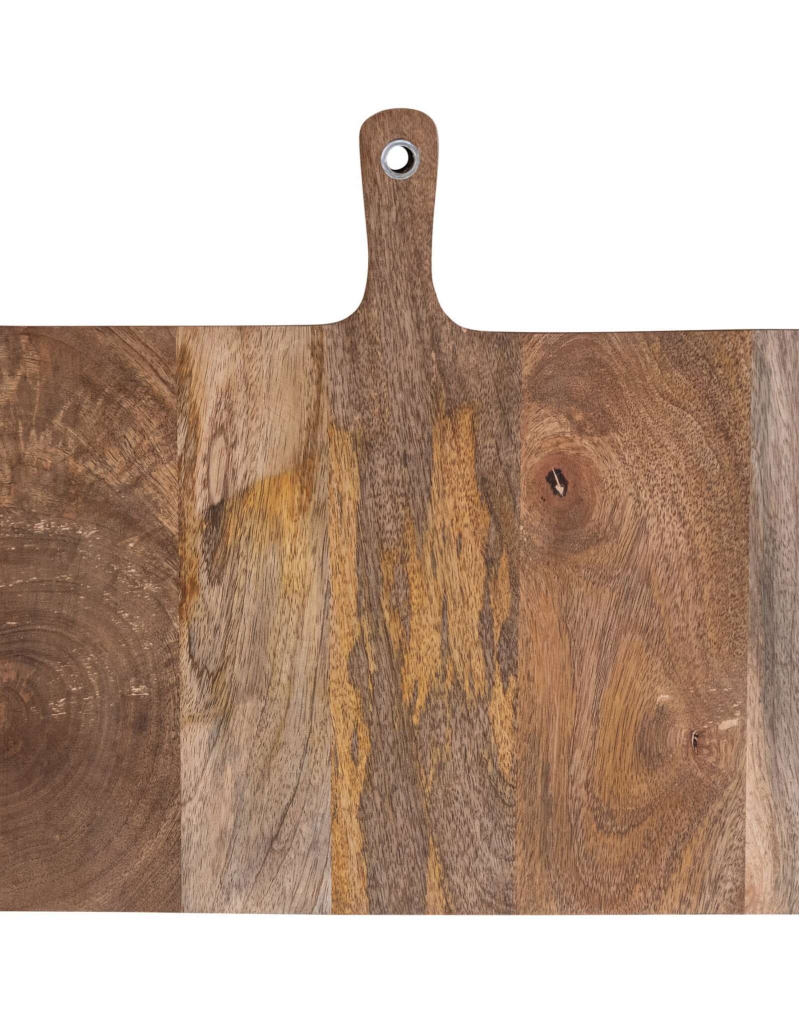 Mango Wood Cheese/Serving Board w/ Handle, Natural