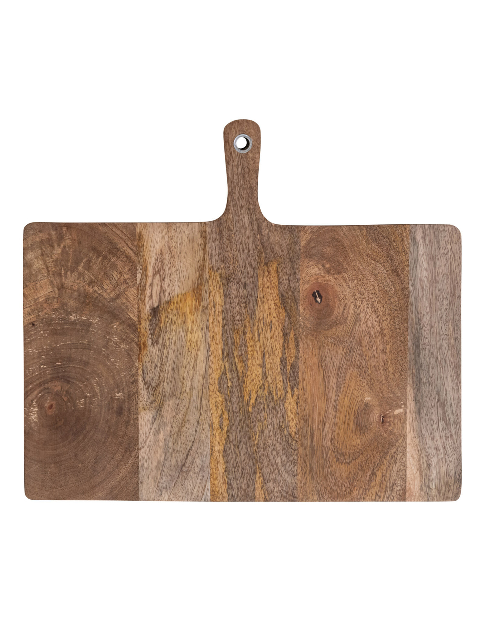 Mango Wood Cheese/Serving Board w/ Handle, Natural