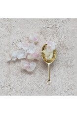 7"L Stainless Steel Scoop, Gold Finish