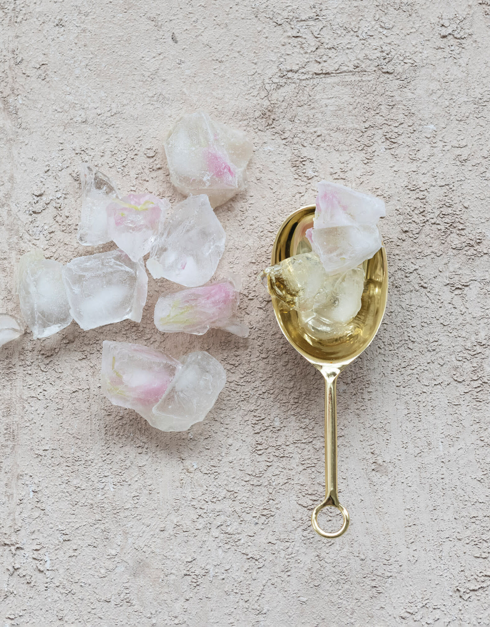 7"L Stainless Steel Scoop, Gold Finish