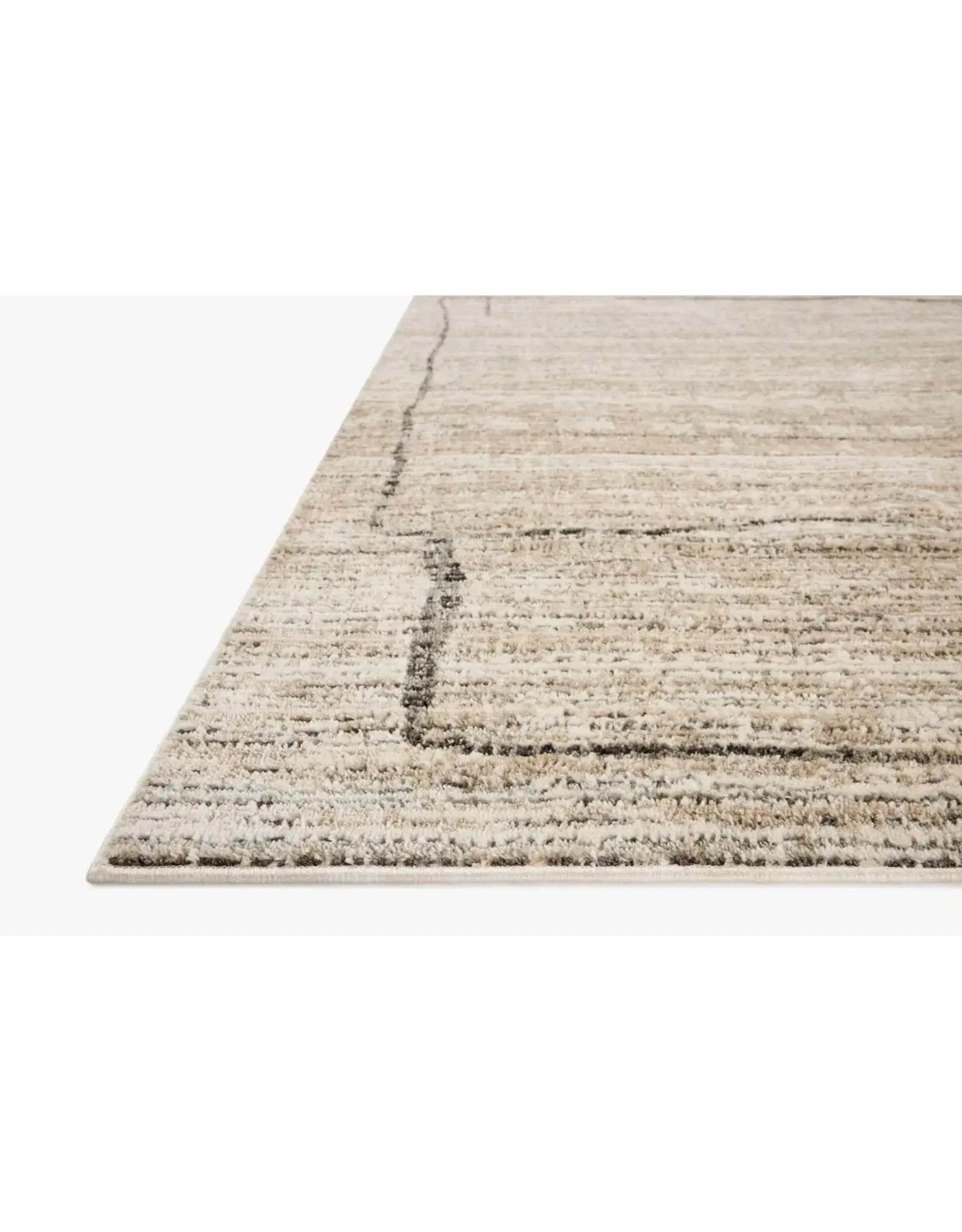 Jeremiah Brent × Loloi Bleeker Rug - BLE-05 Natural / Charcoal