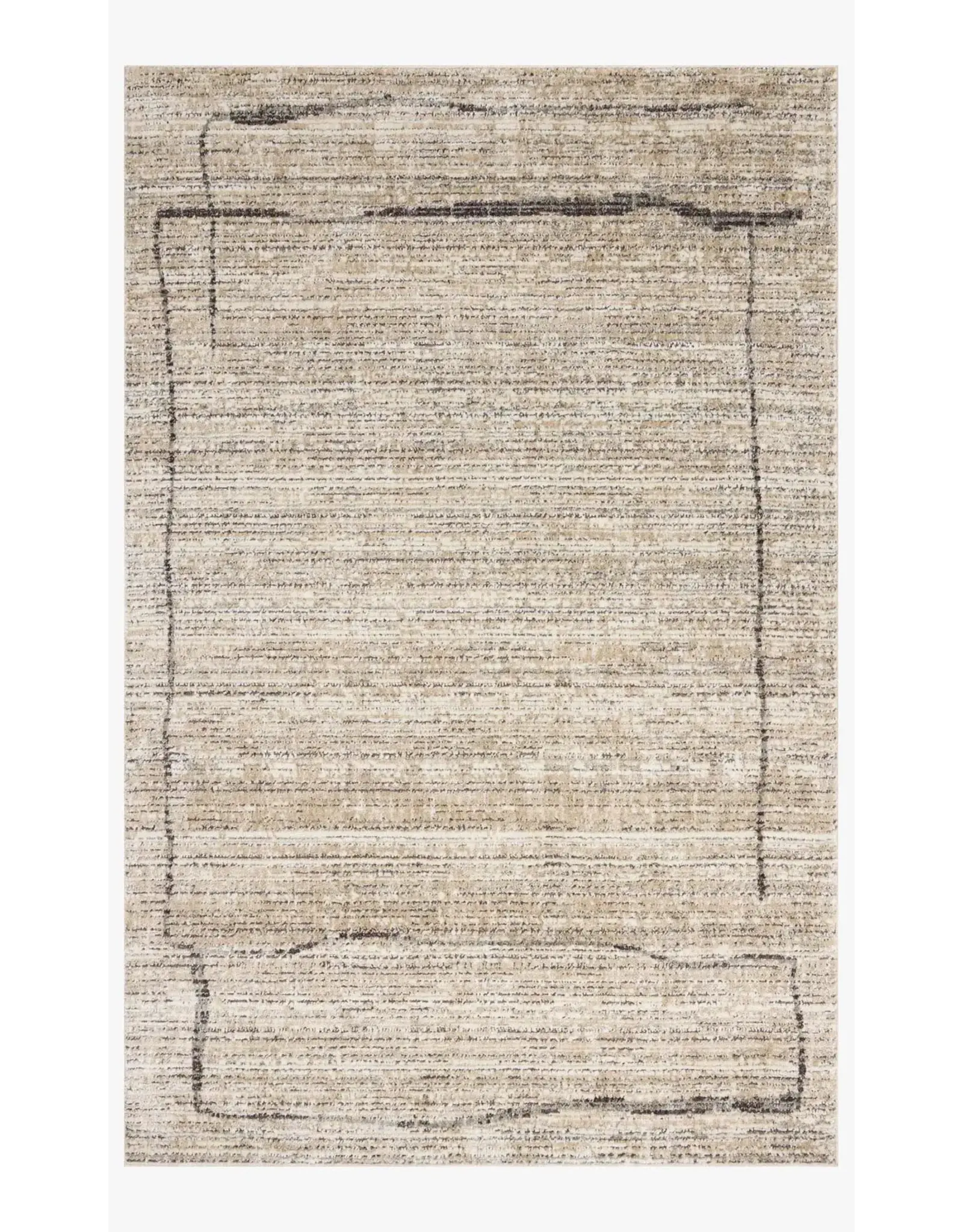 Jeremiah Brent × Loloi Bleeker Rug - BLE-05 Natural / Charcoal