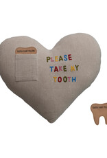 Tooth Fairy Pillow with Pocket & Embroidery "Please Take My Tooth"