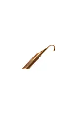 Stainless Steel Loose Tea Infuser with Over Mug Hook, Rose Gold Finish