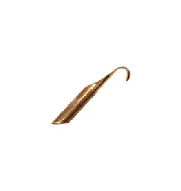 Stainless Steel Loose Tea Infuser with Over Mug Hook, Rose Gold Finish